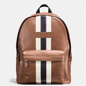 🎒SALE 🎒Coach Charles backpack in Varsity Leather